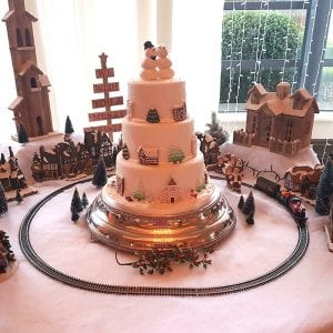 Wedding Christmas Theme Cake Review